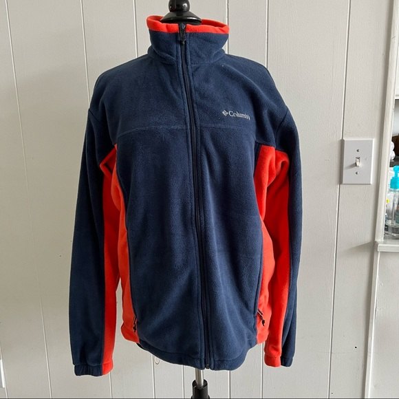 Columbia Mens Zip Up Fleece Jacket